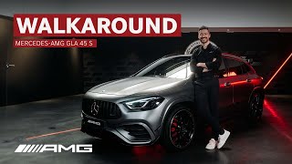 Walkaround  MercedesAMG GLA 45 4MATIC [upl. by Porche]