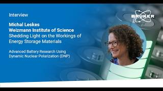 Interview With Michal Leskes  Shedding Light on the Workings of Energy Storage Materials [upl. by Melissa]