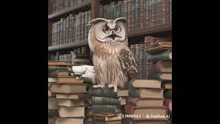 Made using Ideogram amp Hailuo AI animals cuteanimals owl viralvideo fyp [upl. by Thessa86]