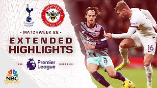 Tottenham Hotspur v Brentford  PREMIER LEAGUE HIGHLIGHTS  1312024  NBC Sports [upl. by Prager]