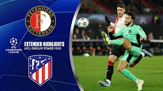 Feyenoord vs Atlético Madrid Extended Highlights  UCL Group Stage MD 5  CBS Sports Golazo [upl. by Soneson]