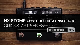 HX Stomp Controllers amp Snapshots  Line 6 [upl. by Narine]