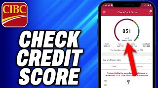 How To Check Credit Score In CIBC App 2024  Easy Fix [upl. by Goldenberg]