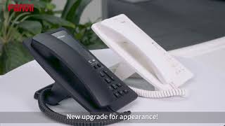 Fanvil New H4H6 Series Hotel IP Phone  How to Customize Your Faceplate Fanvil ipphone [upl. by Nigam]