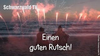 🎩🍀 Guten Rutsch ins neue Jahr 2024 🥂🍾 Neujahrswünsche 🏝️🎆 Happy New Year Silvester Grußvideo [upl. by Papke]