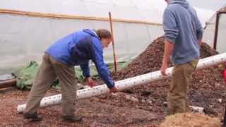 Easy Breezy Windrow Compost Aeration EcoCity Farms [upl. by Aicinad669]