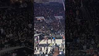 No 10 Purdue volleyball walks out to a packed Mackey Arena for a match against Indiana [upl. by Lyontine]