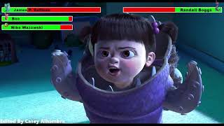 Monsters Inc 2001 Rescuing Boo with healthbars 22 [upl. by Nahtnhoj]