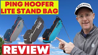 Ping Hoofer Lite Stand bag  Review Weighing Only 5 Pounds [upl. by Carlstrom236]