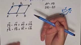 Vektori zadatak 1  matematika za 1 razred srednje škole [upl. by Lettie]