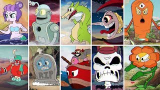 Cuphead  All Bosses No Damage  A Ranks [upl. by Rockey]