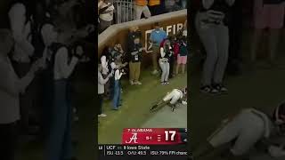 TENNESSEES GAME WINNING TOUCHDOWN AGAINST ALABAMA [upl. by Grata967]