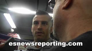 David Lemieux On What Went Wrong Rubio Fight [upl. by Siramed]