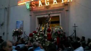 Processione S AGATA Parrocchia S Agata La Pedata Palermo [upl. by Floyd219]