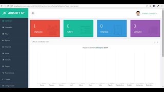 SISTEMA DE MANTENIMIENTO DE AUTOMÓVILES CON PHP Y MYSQL [upl. by Lyrak]