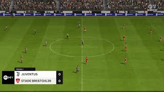 Juventus vs Brest 03082024 Club Friendlies EA FC 24 [upl. by Lette]