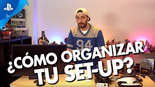 Cómo ORGANIZAR el SET UP de tu HABITACIÓN  PlayStationHouse [upl. by Dao735]