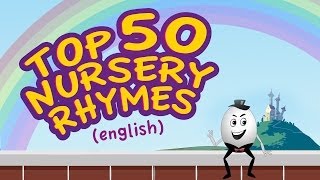 Top 50 Baby Songs  English Nursery Rhymes for Children [upl. by Icat]