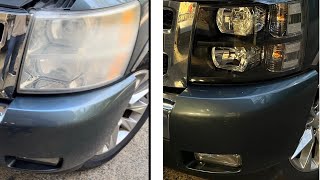 How to install new headlight lenses 20072013 Silverado Improve the looks of your truck drastically [upl. by Sinaj784]