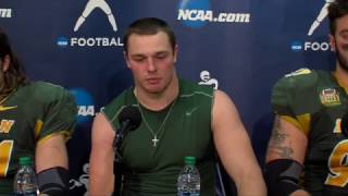 NDSU Players Postgame Press Conference  December 16 2016 [upl. by Ahsinuq]