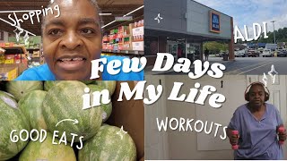 First Shopping Haul From Aldi  In Home Workout [upl. by Rodrigo]