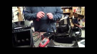 How To Pull Apart A Nilfisk King Vacuum To Access Cord Retract amp Switch [upl. by Arrac]