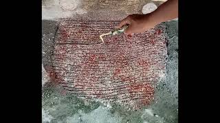 How to make cement Wood on floor [upl. by Ilera]