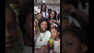 Afronita and her wonderful kidds🤭🙏🏻dance afronitaa trendingsong adwoa [upl. by Nedry516]