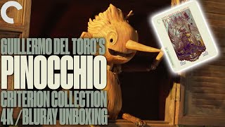 Criterion Collection UNBOXING Del Toros Pinocchio 4KBluray Boxset [upl. by Donelson]