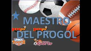 MAESTRO DEL PROGOL ESTADISTICAS PARA GANAR PROGOL 2233 [upl. by Aekerly541]