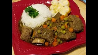 SECO DE CARNE PERUANO AL ESTILO DE LA COCINA DE MAYRI [upl. by Yeliac]