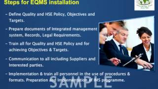 Steps for ISO 9001 14001 EQMS Installation [upl. by Angelia60]