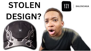 Yeezy Gap Balenciaga Flame Cap REVIEW  TRY ON Farfetch [upl. by Haggai]