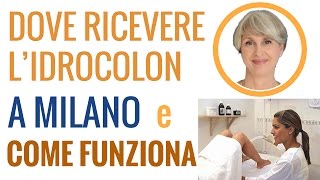 Idrocolonterapia a Milano pulizia del colon contro stitichezza colite pancia gonfia candida [upl. by Lachish]