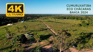 【4K】DRONE Footage ECO CHÁCARAS CUMURUXATIBA 2024 Bahia Brazil [upl. by Omland960]