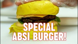 Special Absi burger  Qatar mallu foodi [upl. by Eiralih]