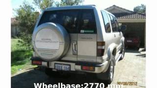 2003 Holden Jackaroo Review Details [upl. by Adlee110]