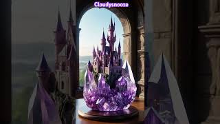 😍Enchanting Crystal Castle 🔮🏰CrystalCastle MagicalWorld EnchantingBeauty FantasyRealm Crystal [upl. by Oelak]