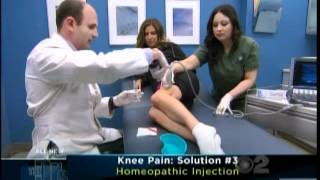 Steve Sampson demonstrates Traumeel injections on The Doctors Show  031312 [upl. by Novia327]