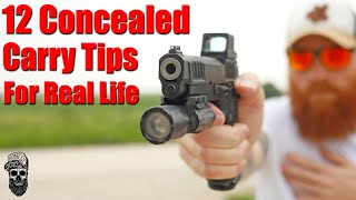 12 Concealed Carry Tips You Need To Know [upl. by Onfre]