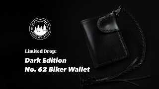 LIMITED DROP Dark Edition No 62 Biker Wallet [upl. by Pearline]