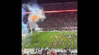 Virginia footballs quotThunderstruckquot entrance v Maryland 914 shorts [upl. by Missi457]