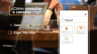 Consulta o Cancela tu cita médica con tu App IMSS Digital [upl. by Arramat899]