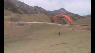 Crash parapente Tafi del Valle [upl. by Notnel]