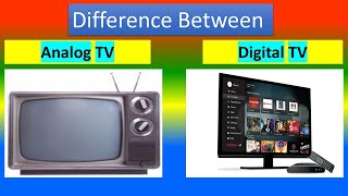 Difference Between Analog TV and Digital TV [upl. by Analaf533]