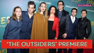 Angelina Jolie Daughter Vivienne Walk Red Carpet Together At The Outsiders Broadway Premiere WATCH [upl. by Onateag]