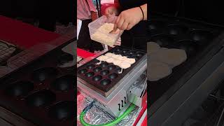 STREET FOOD TRIPJAPANESE TAKOYAKI IN PILIPINO STREET FOOD STYLEJAPANESE STREET FOOD MANILA [upl. by Mateo]