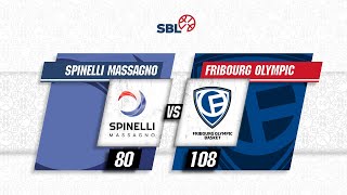 Spinelli Massagno vs Fribourg Olympic  Game Highlights [upl. by Levison]