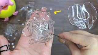 Making crystal flowers  crafts with plastic spoons  flowers with spoons  ideas and crafts [upl. by Meghan]