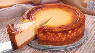 Tarta de Queso al Horno ¡Cremosa Fácil y Deliciosa [upl. by Idnib]